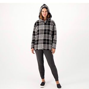 Anybody Printed Sherpa Hoodie